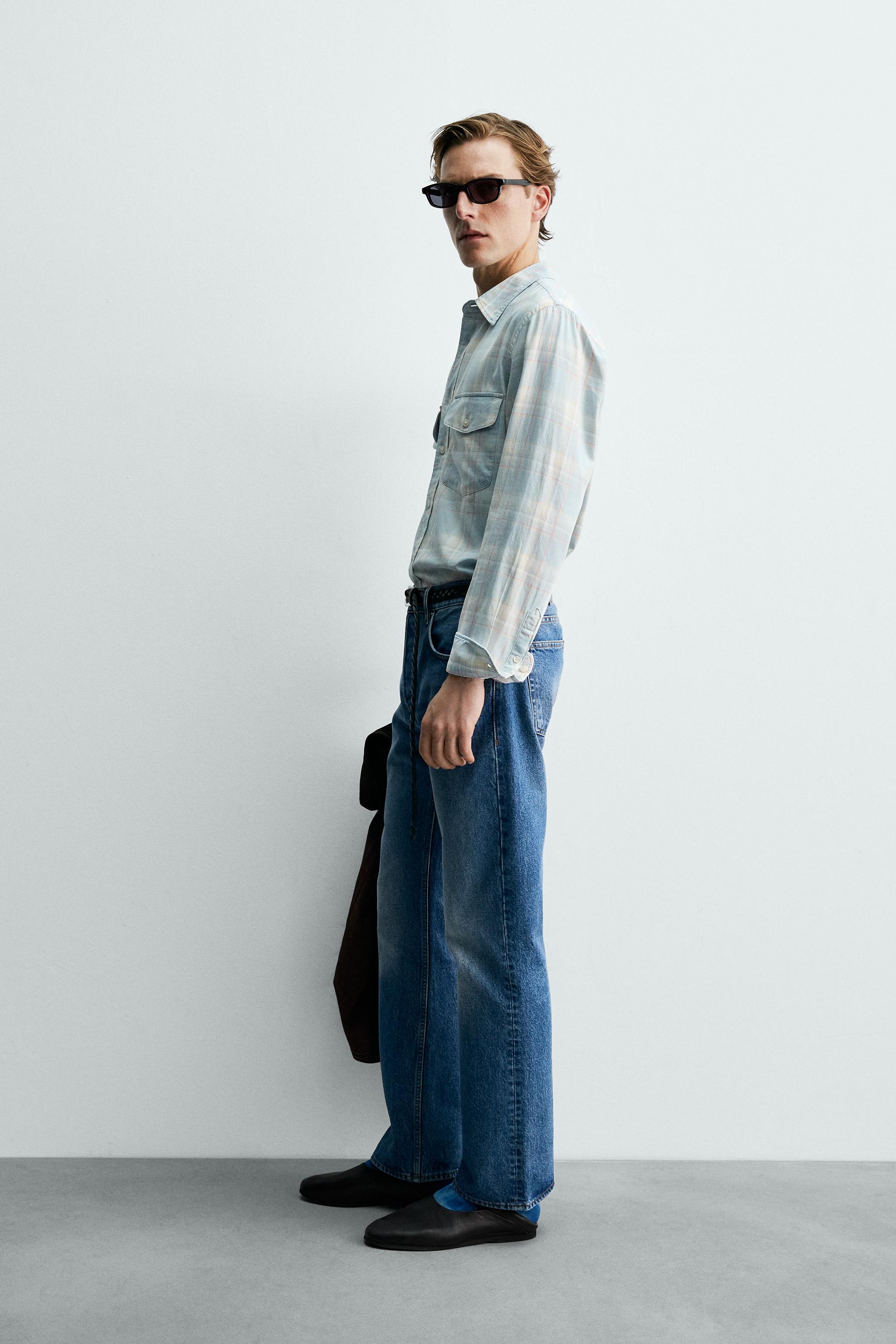 LIGHTWEIGHT DENIM SHIRT AARON LEVINE X ZARA